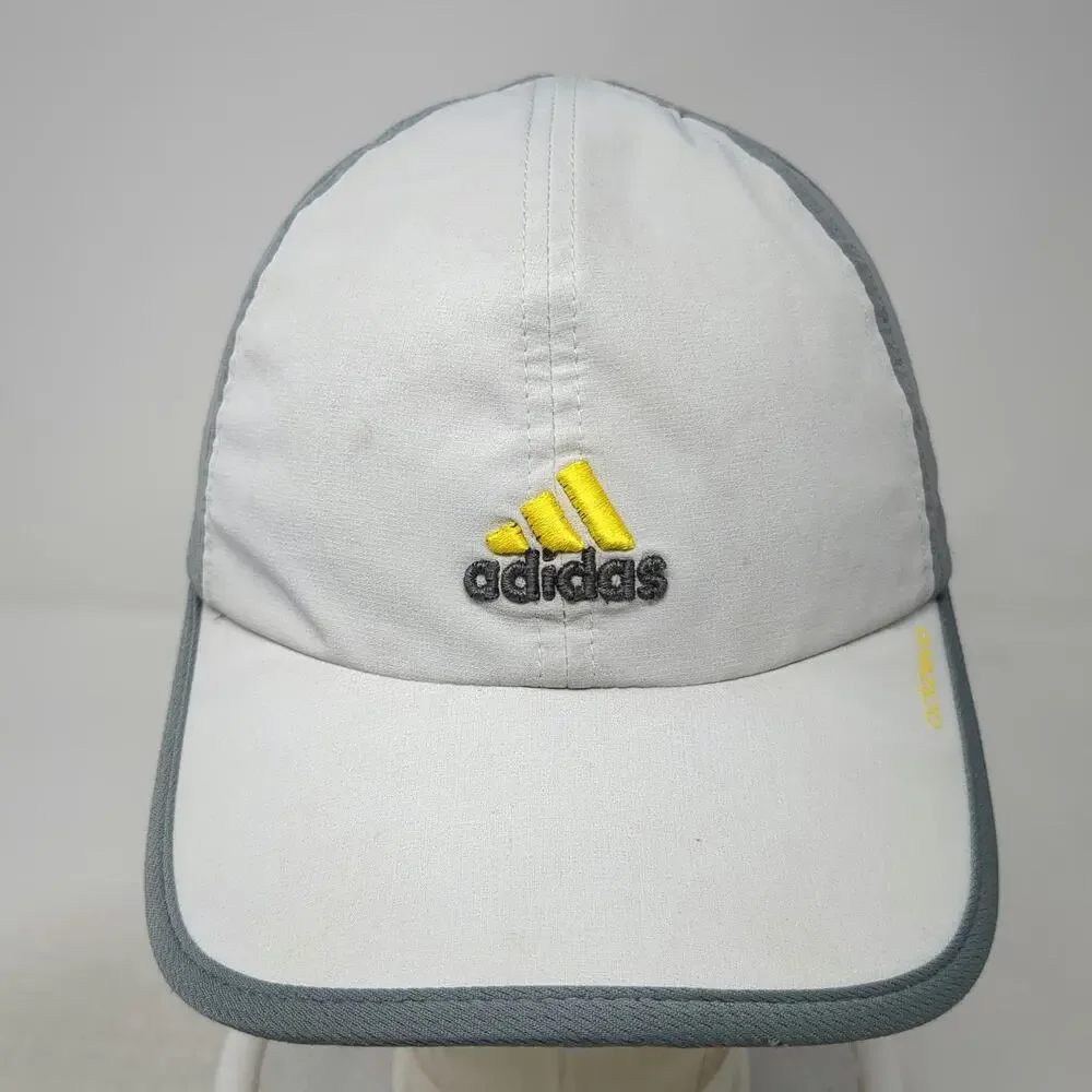 Adidas Baseball Cap Gray One Size Adizero Mesh Running Training Performance Hat